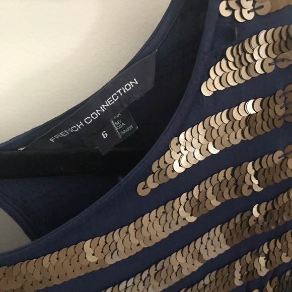 French Connection Beaded Shift Dress - Picture 7 of 7